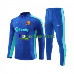 FC Barcelona Blå Sweatshirt Dragt 2023-2024 SKU001
