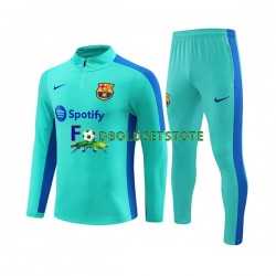 FC Barcelona Blå Sweatshirt Dragt 2023-2024 SKU002