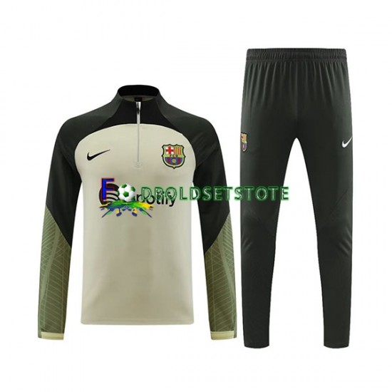 FC Barcelona Grøn Sweatshirt Dragt 2023-2024