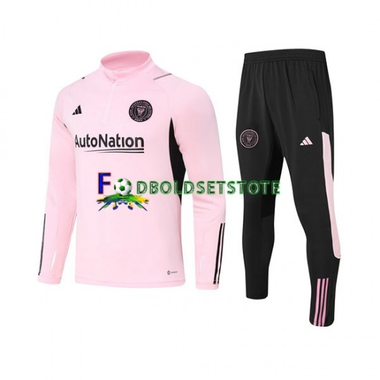 Inter Miami Lyserød Sweatshirt Dragt 2023-2024