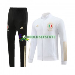 Italien Hvid Sweatshirt Dragt 2023-2024