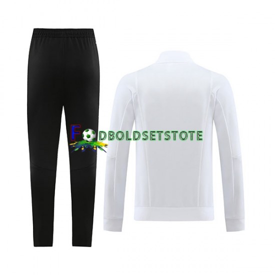 Italien Hvid Sweatshirt Dragt 2023-2024