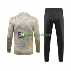 Real Madrid Gul Dragon Sweatshirt Dragt 2023-2024