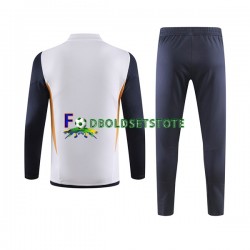 Real Madrid Hvid Sweatshirt Dragt 2023-2024