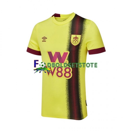 Trøje Burnley Udebane 2023-2024 Kort ærmer ,Mænd