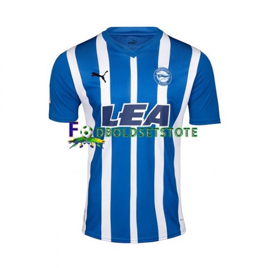 Trøje Deportivo Alaves Hjemmebane 2023-2024 Kort ærmer ,Mænd Trøje Deportivo Alaves Hjemmebane 2023-2024 Kort ærmer ,Mænd