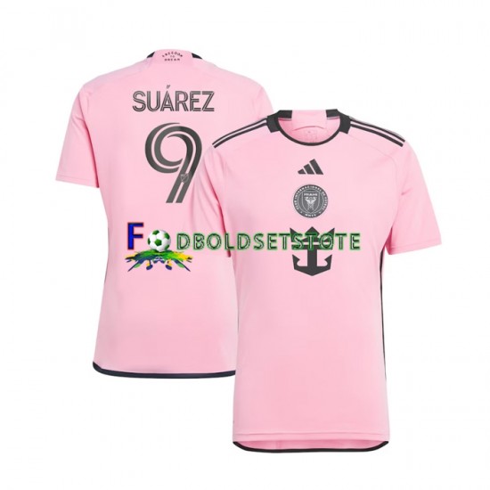 Inter Miami Trøje Luis Suarez 9 Hjemmebane 2024 Kort ærmer ,Mænd