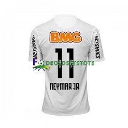 Trøje Santos FC Neymar JR 11 Retro Hjemmebane 2011-2012 Kort ærmer ,Mænd