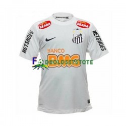 Trøje Santos FC Neymar JR 11 Retro Hjemmebane 2011-2012 Kort ærmer ,Mænd