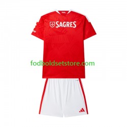 Benfica Trøje Hjemmebane 2026-2027 Kort ærmer ,Børn Fodboldsæt
