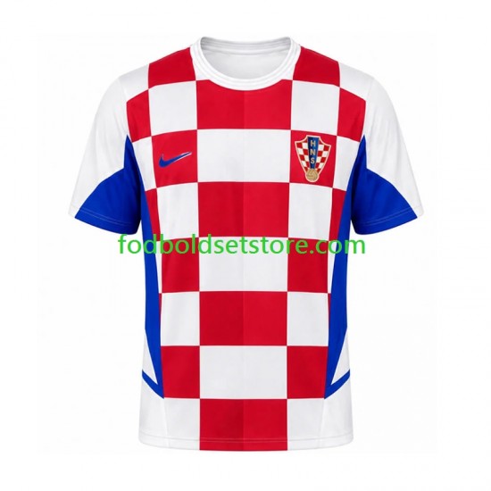 Kroatien Trøje Retro Hjemmebane 2002 Kort ærmer ,Mænd Kroatien Trøje Retro Hjemmebane 2002 Kort ærmer ,Mænd