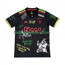 AFC Ajax Trøje Sort Bob Marley Special Hjemmebane 2025-2026 Kort ærmer ,Mænd