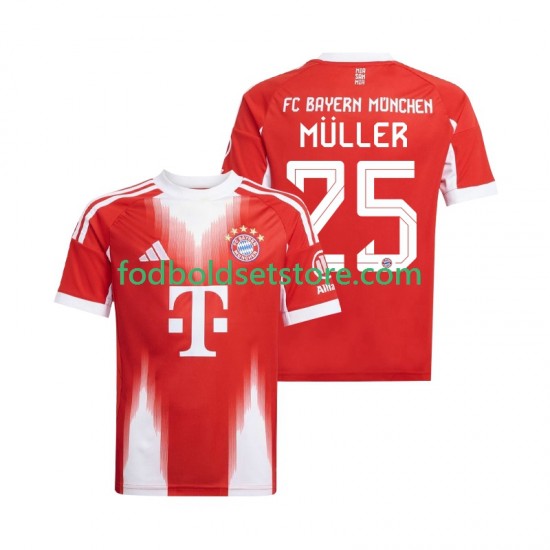 FC Bayern München Trøje Thomas Muller 25 Hjemmebane 2025-2026 Kort ærmer ,Mænd