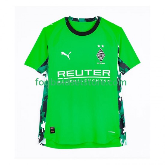 Borussia Mönchengladbach Trøje Udebane 2025-2026 Kort ærmer ,Mænd