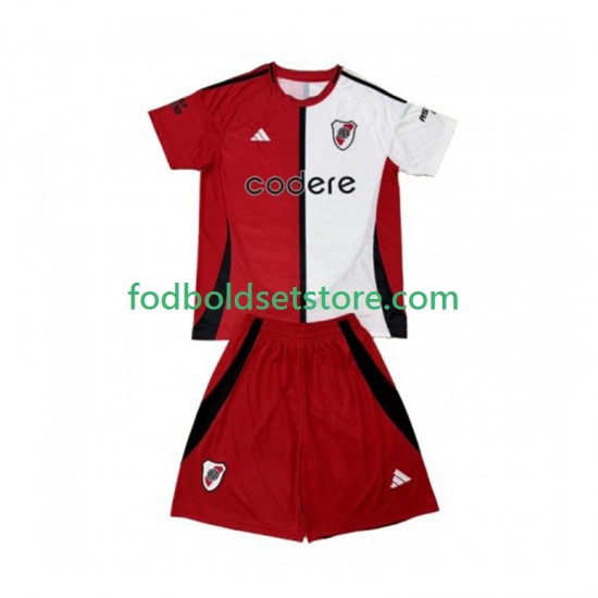 CA River Plate Trøje 3. Valg 2024-2025 Kort ærmer ,Børn Fodboldsæt