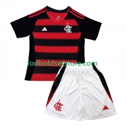 CR Flamengo Trøje Hjemmebane 2025-2026 Kort ærmer ,Børn Fodboldsæt