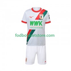 Trøje FC Augsburg Hjemmebane 2025-2026 Kort ærmer ,Børn Fodboldsæt