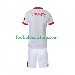Trøje FC Augsburg Hjemmebane 2025-2026 Kort ærmer ,Børn Fodboldsæt