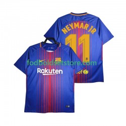 FC Barcelona Trøje Neymar JR 11 2017-2018 Retro Hjemmebane Kort ærmer ,Mænd