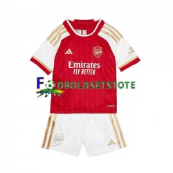 Arsenal Trøje Hjemmebane 2023-2024 Kort ærmer ,Børn Fodboldsæt