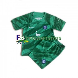 Atlético Madrid Trøje Målmand Udebane 2023-2024 Kort ærmer ,Børn Fodboldsæt