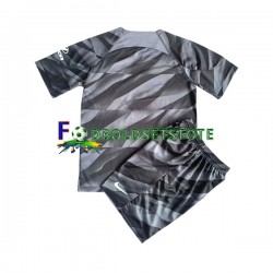 Atlético Madrid Trøje Målmand Hjemmebane 2023-2024 Kort ærmer ,Børn Fodboldsæt