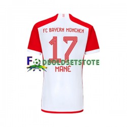 FC Bayern München Trøje Sadio Mane 17 Hjemmebane 2023-2024 Kort ærmer ,Mænd