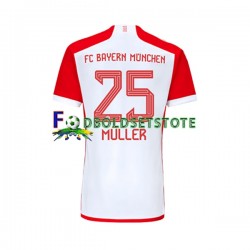 FC Bayern München Trøje Thomas Muller 25 Hjemmebane 2023-2024 Kort ærmer ,Mænd
