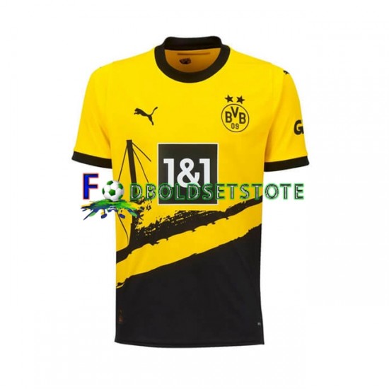 Borussia Dortmund Trøje Hjemmebane 2023-2024 Kort ærmer ,Mænd Borussia Dortmund Trøje Hjemmebane 2023-2024 Kort ærmer ,Mænd