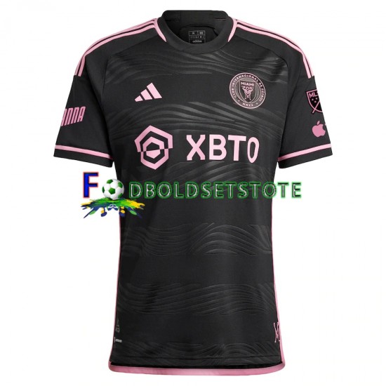 Inter Miami Trøje Udebane 2023 Kort ærmer ,Mænd