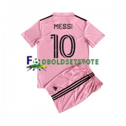 Inter Miami Trøje Lionel Messi 10 Hjemmebane 2023 Kort ærmer ,Børn Fodboldsæt