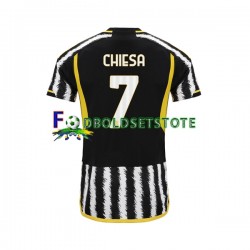 Juventus Trøje Federico Chiesa 7 Hjemmebane 2023-2024 Kort ærmer ,Mænd