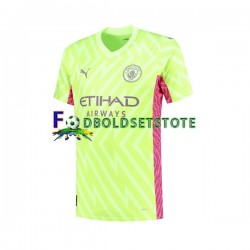 Manchester City Trøje Målmand 3. Valg 2023-2024 Kort ærmer ,Mænd