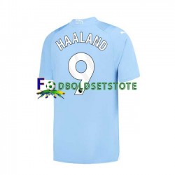 Manchester City Trøje Haaland 9 Hjemmebane 2023-2024 Kort ærmer ,Mænd