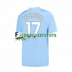 Manchester City Trøje Kevin De Bruyne 17 Hjemmebane 2023-2024 Kort ærmer ,Mænd