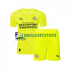 PSV Eindhoven Trøje Målmand Udebane 2023-2024 Kort ærmer ,Børn Fodboldsæt