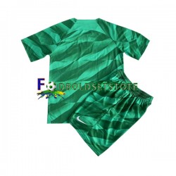 Paris Saint-Germain Trøje Målmand Hjemmebane 2023-2024 Kort ærmer ,Børn Fodboldsæt