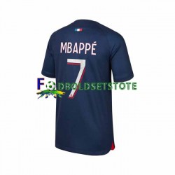 Paris Saint-Germain Trøje Mbappé 7 Hjemmebane 2023-2024 Kort ærmer ,Mænd