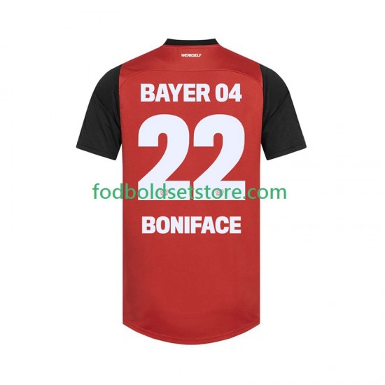 Bayer 04 Leverkusen Trøje Victor Boniface 22 Hjemmebane 2024-2025 Kort ærmer ,Mænd Bayer 04 Leverkusen Trøje Victor Boniface 22 Hjemmebane 2024-2025 Kort ærmer ,Mænd