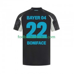 Bayer 04 Leverkusen Trøje Victor Boniface 22 3. Valg 2024-2025 Kort ærmer ,Mænd