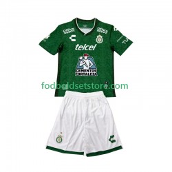 Trøje Club Leon Hjemmebane 2024-2025 Kort ærmer ,Børn Fodboldsæt
