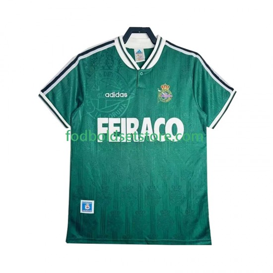 Trøje Deportivo de La Coruna Retro Udebane 1999 Kort ærmer ,Mænd