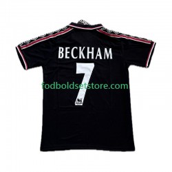 Manchester United Trøje Beckham 7 Retro 3. Valg 1998 1999 Kort ærmer ,Mænd