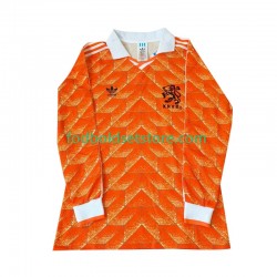 Holland Trøje Retro Hjemmebane 1998 Lange ærmer ,Mænd