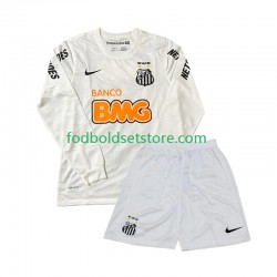 Trøje Santos 2012 Retro Hjemmebane 2011 Lange ærmer ,Børn Fodboldsæt