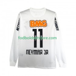 Trøje Santos Neymar JR 11 2012 Retro Hjemmebane 2011 Lange ærmer ,Mænd