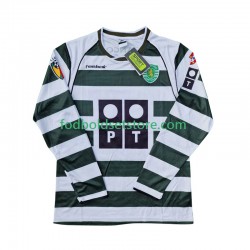 Sporting CP Trøje 2001 2003 Retro Hjemmebane Lange ærmer ,Mænd