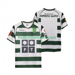 Sporting CP Trøje 2001 2003 Retro Hjemmebane Kort ærmer ,Mænd