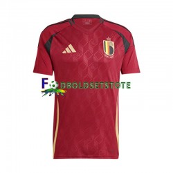 Belgien Trøje Hjemmebane Euro 2024 Kort ærmer ,Mænd