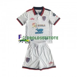 Cagliari Trøje Udebane 2023-2024 Kort ærmer ,Børn Fodboldsæt